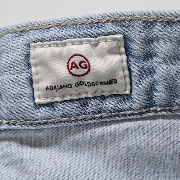 AG Adriano Goldschmied Jeans Womens 28R Blue High Rise Ex Boyfriend Slouchy Slim - Picture 3 of 16